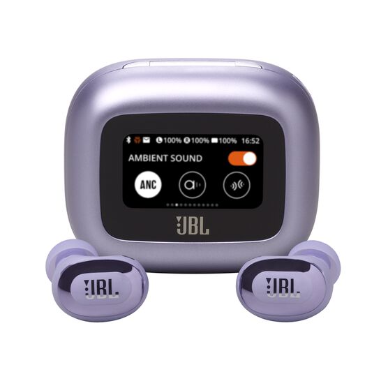 JBL Live Buds 3 - Purple - True wireless noise-cancelling bud-type earbuds - Hero